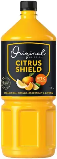 IGA NEW Original Juice Co Citrus Shield Juice offer