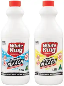 IGA White King Premium Bleach Selected Varieties offer