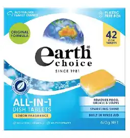 IGA Earth Choice All in 1 Dish Tablets offer