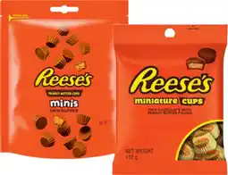 IGA Reese’s Peanut Butter Cups Chocolate Share Bag 120‑150g Selected Varieties offer