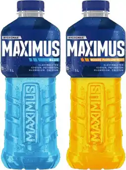 IGA Maximus Sports Drink Selected Varieties offer