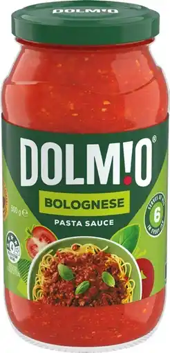 IGA Dolmio Pasta Sauce 490‑500g Selected Varieties offer