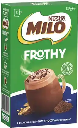 IGA Nestlé Milo Frothy Sachets offer