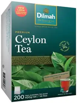 IGA Dilmah Premium Ceylon Tea Bags offer