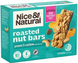 IGA Nice & Natural Nut Bars Selected Varieties offer