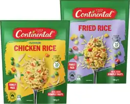 IGA Continental Flavoured Rice 180‑190g Selected Varieties offer