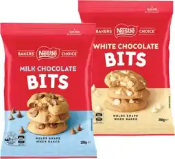 IGA Nestlé Bakers’ Choice Chocolate Bits Selected Varieties offer