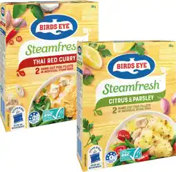 IGA Birds Eye SteamFresh Fish Fillets Selected Varieties offer