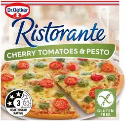 IGA Dr. Oetker Ristorante Pizza Gluten Free Cherry Tomatoes & Pesto offer