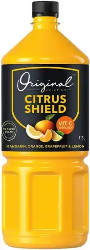 IGA Original Juice Co Citrus Shield Juice offer