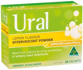 IGA Ural Effervescent Powder Sachets offer