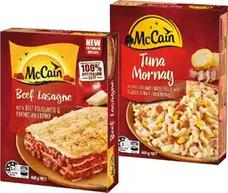 IGA McCain Red Box Frozen Meal Selected Varieties offer
