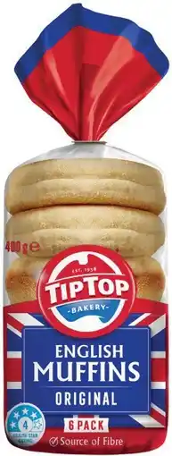 IGA Tip Top Muffins Selected Varieties offer
