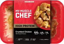 IGA My Muscle Chef High Protein Ready Meal 300‑450g Selected Varieties offer