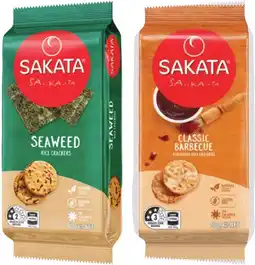 IGA Sakata Rice Crackers Selected Varieties offer