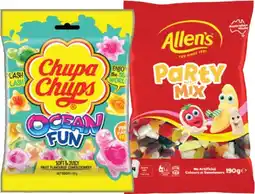 IGA Allen’s Medium Bag 140‑200g or Chupa Chups Jellies Share Bag 150g Selected Varieties offer