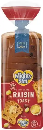 IGA Mighty Soft Raisin Toast offer