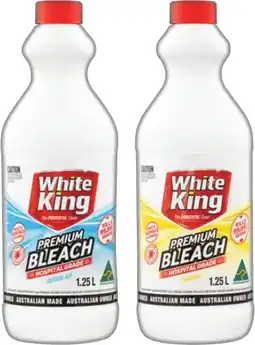 IGA White King Bleach Selected Varieties offer