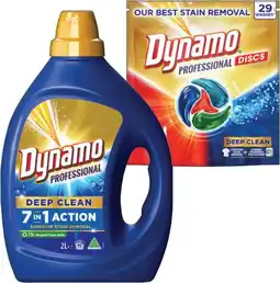 IGA Dynamo Professional Laundry Liquid Selected Varieties offer