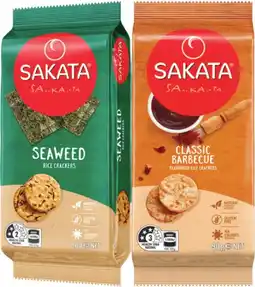 IGA Sakata Rice Crackers 80‑90g Selected Varieties offer
