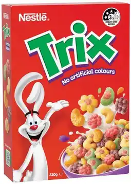 IGA Nestlé Trix Cereal offer