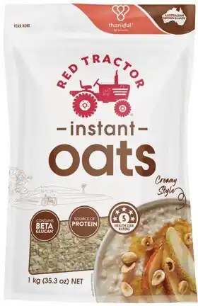 IGA Red Tractor Instant Oats or Rolled Oats 1kg offer