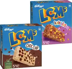 IGA Kellogg’s LCMs Bars or Nutri-Grain 5 Pack Selected Varieties offer