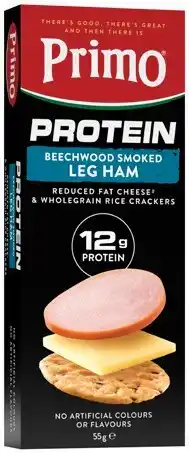 IGA Primo Protein Snack Cheese & Crackers Selected Varieties offer