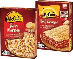 IGA McCain Red Box Frozen Meal 375‑400g Selected Varieties offer