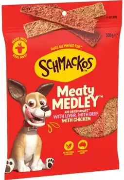 IGA Schmackos Strapz Dog Treats Selected Varieties offer