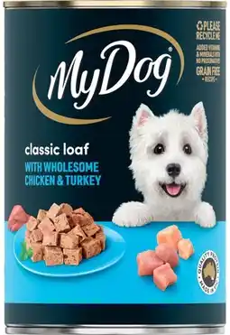 IGA My Dog Wet Dog Food Selected Varieties offer