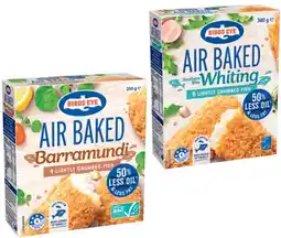 IGA Birds Eye Air Baked Crumbed Fish 250‑380g Selected Varieties offer