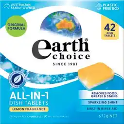 IGA Earth Choice All in 1 Dish Tablets offer