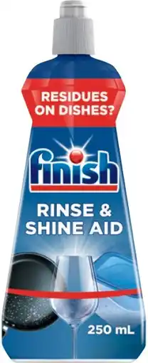IGA Finish Rinse & Shine Aid offer