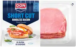 IGA Don Short Cut Rindless Bacon offer