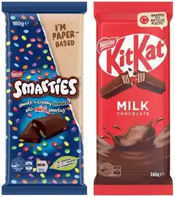 IGA Nestlé Chocolate Blocks Selected Varieties offer