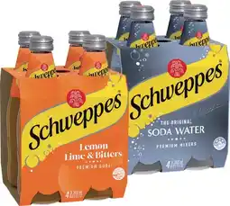 IGA Schweppes Mixers Selected Varieties offer