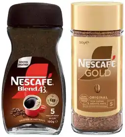 IGA Nescafé Blend 43 Instant Coffee 140‑150g or Gold 90‑100g Selected Varieties offer