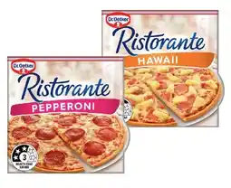 IGA Dr. Oetker Ristorante Pizza 310‑390g Selected Varieties offer