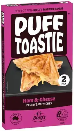 IGA Borg’s Puff Toastie Selected Varieties offer