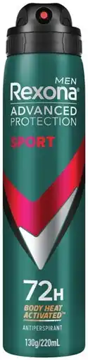 IGA Rexona Advanced Protection Antiperspirant Spray Selected Varieties offer