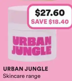 Priceline URBAN JUNGLE Skincare range offer