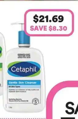 Priceline Cetaphil gentle skin cleanser offer
