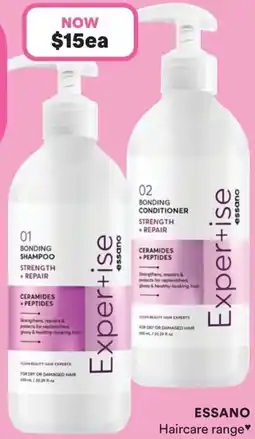 Priceline Essano haircare range offer