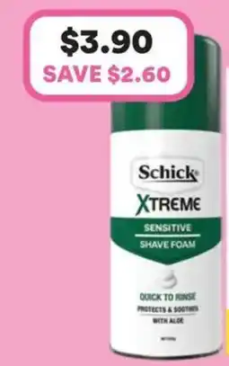 Priceline Schick men's grooming offer