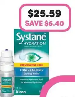 Priceline Systane hydration offer