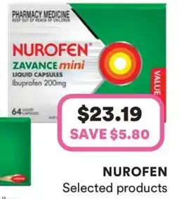 Priceline Nurofen zavance mini offer