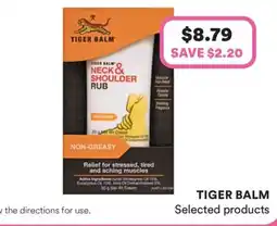Priceline Tiger balm offer