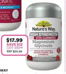 Priceline Nature's way selected products offer