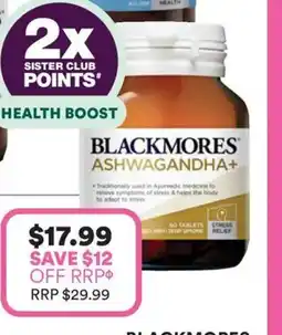 Priceline BLACKMORES Selected products offer